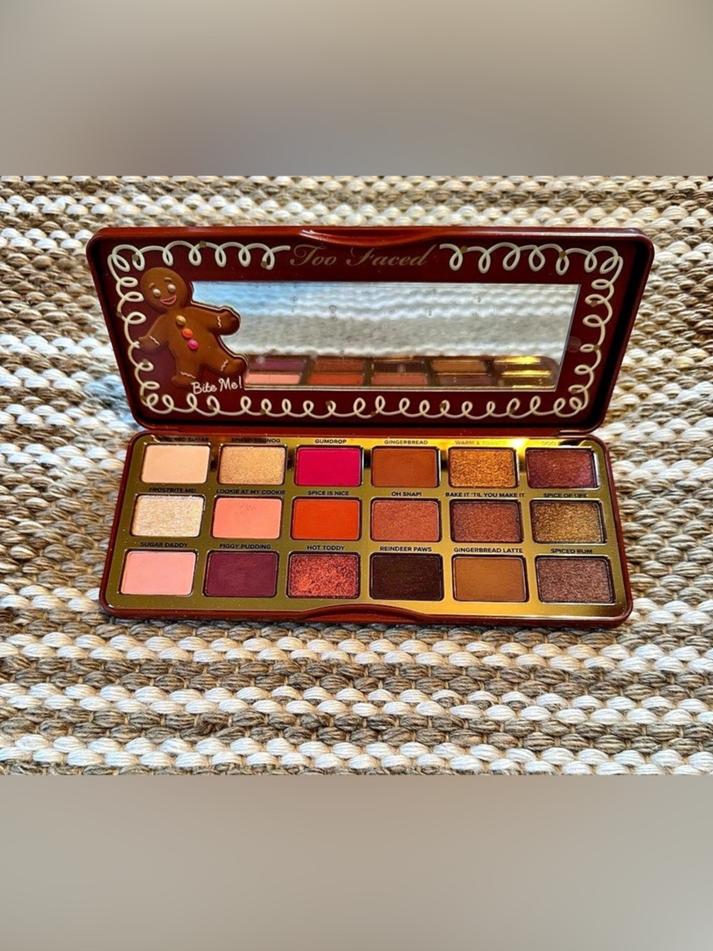 Too Faced Gingerbread Spice Eye Shadow Palette Eyeshadow Palette Brown & Gold